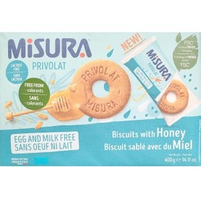 허니 비스켓 400g 과자 간식 MISURA