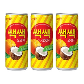 (60캔) 쌕쌕 오렌지 240mlx30캔/ 2 BOX