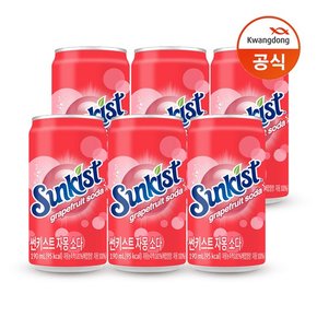 썬키스트 자몽 소다 190ml 60캔