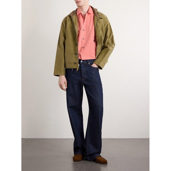 자수 코튼 리넨 블렌드 셔츠 46376663163000913