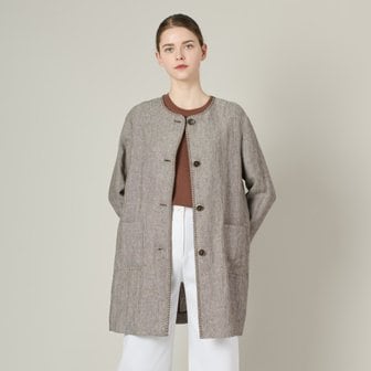 올앤썬드리 [여주점] 올앤선드리 에렌 자수 린넨JK A4M3J107