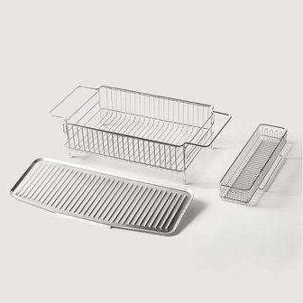 JAJU 싱크대 걸이 겸용 식기 건조대_45x22.5x12CM J71N903040400