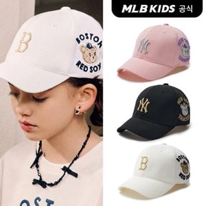 MLB키즈 (공식)24SS 메가베어 모노그램 볼캡 (3color) 7ACPC014N