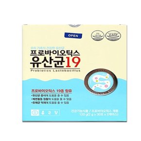 종근당 프로바이오틱스 유산균 19 2gX60포 1박스