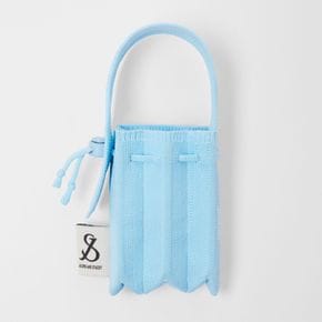 Lucky Pleats Knit Nano Bag Cinnamoroll Soda