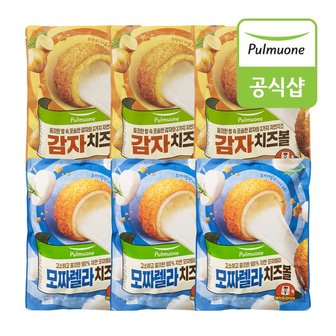 풀무원 감자치즈볼X3봉+모짜렐라치즈볼X3봉