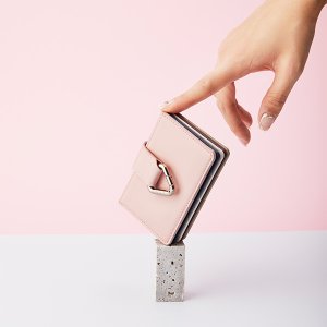 조셉앤스테이시 Amante Multi Accodion Card Wallet Pink Lavender