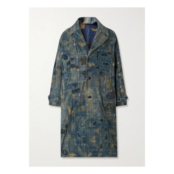 보로 카발리에 디스트레스드 코튼 리넨 블렌드 코트 1647597345955027