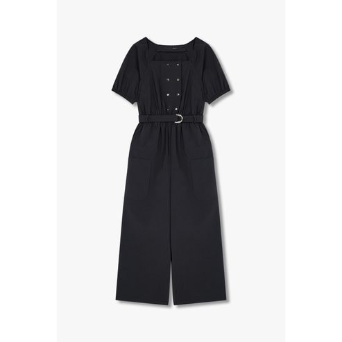 GCUT [지컷25S/S]스퀘어 넥 벨티드 점프수트(7255237117)