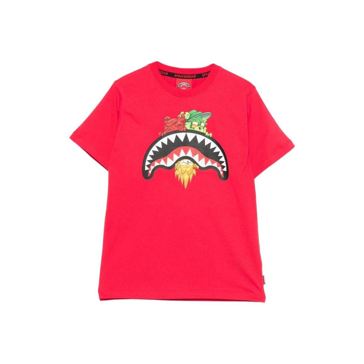 확대된 대표 [해외배송] SHARKS 인 파리 티셔츠 (KIDS 상품) SPY1343REDK_MULTI B0041838892