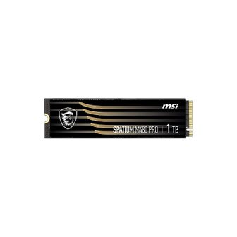  MSI SPATIUM M480 Pro PCIe 40 NVMe M2 1TB 내장 SSD 고속 타입 S78-440L1G0-P83 HD4114