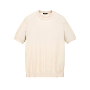 [25SS] 베이지《Ice Cotton》라운드?스웨터 ARSW5B702I2