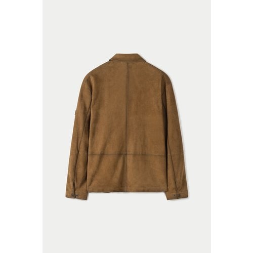 [series;] [ 정상가 1,190,000 ] 가죽 셔츠형 자켓  ( SAUDW25001CMX )