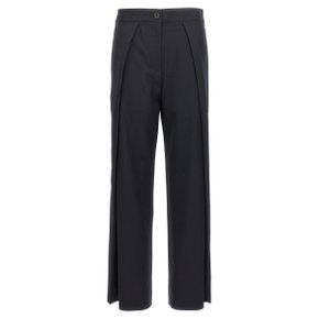 스튜디오 니콜슨 Womens Pants MALARDARKESTNAVY blue