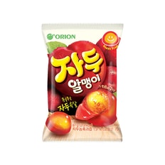  오리온 자두 알맹이 젤리 디저트간식 67g x 3개