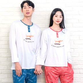소프트팝 필즈굿 커플 상하잠옷/홈웨어/실내복/남성/여성/파자마 커플잠옷 봄신상 홈웨어