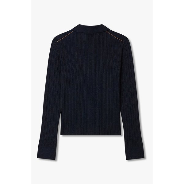 메탈릭 리브드 니트 가디건 IA16151150147