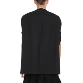 질 샌더 Coat VEGINE WOOL CAPE BLACK J03BN0010_JTN103001