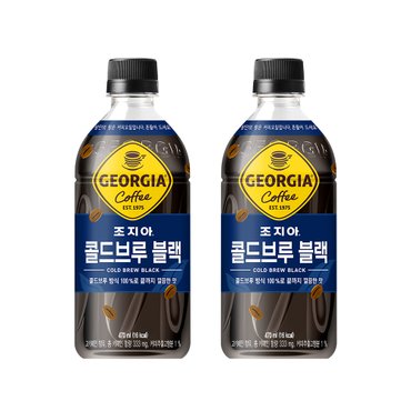 코카콜라 [코카콜라직영] 조지아  콜드브루 블랙 470ml 24입