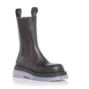 4230176 Bottega Veneta TIRE BOOT Womens Leather Mid Calf Winter & Snow Boots 72135950
