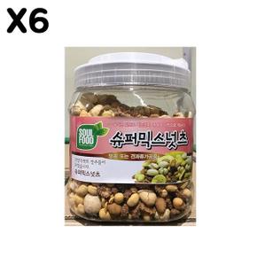 FK 슈퍼믹스넛츠 소울 650g X6