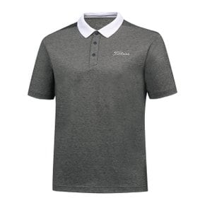 M 타이틀리스트골프반팔티 CQK TKPMS3201-05 COLOR CONTRAST POLO SHIRT