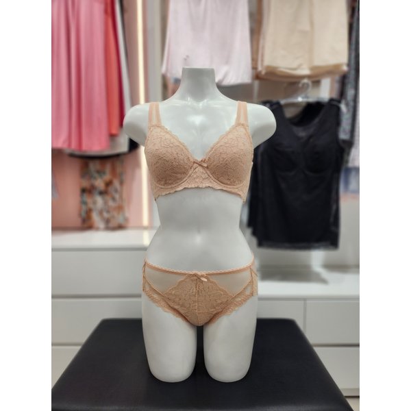 [부산점] 바바라 올오버 커리 튤자수 풀컵브라(ABR4447)