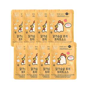 닭가슴살 로제 토마토 소스 100g x 8개 / 혼밥 즉석 간편 대용량 대량 설성목장닭가슴살소스 Sulsu