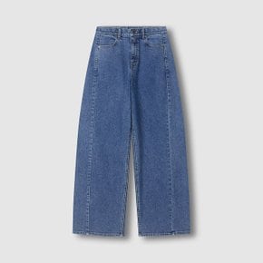 26S/S  여 와이드 절개 데님 팬츠  J126201099
