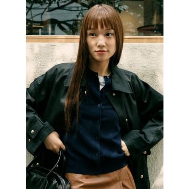 시스티나 베이직 라운드넥 가디건