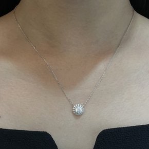 3부 5부 목걸이 천연 다이아 GIA 메종 선물 결혼 기념일 14K 18K
