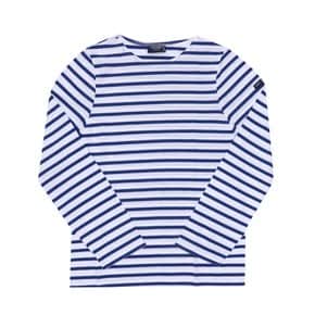 9858 NEIGE GITANE 밍콰이어 모던 스트라이프 공용 긴팔티
