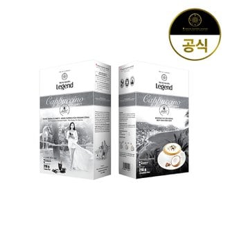 G7 쭝웬 레전드 카푸치노 코코넛향 12개입  / 베트남 원두 코코넛 커피 믹스 스틱