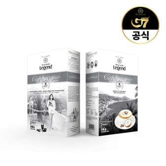 G7 쭝웬 레전드 카푸치노 코코넛향 12개입  / 베트남 원두 코코넛 커피 믹스 스틱