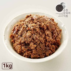 국내산 순창문옥례식품 우리콩 된장 1kg 밀폐용기