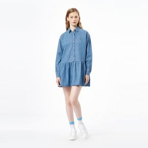 [공식][타미진스] 샴브레이 셔츠 드레스 (T32D0WOP13TWT11A5)