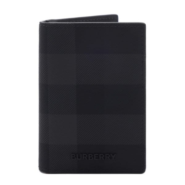 [부산점] 26SS 남성 체크 폴딩 카드지갑 (8070195 CHARCOAL 26S)