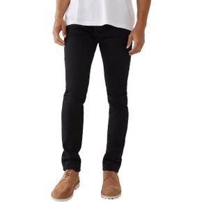 5354376 True Religion Rocco Mens Mid-Rise Relaxed Skinny Jeans