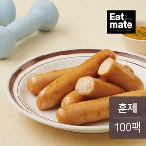 잇메이트 닭가슴살 소시지 프로 훈제맛 120gX100팩 (12kg)