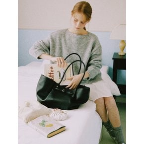 Blooming Shopper Bag Black 블루밍 쇼퍼백 블랙