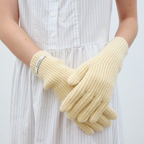 [당일출고][23FW]FINGER HOLE GLOVES - BUTTER CREAM