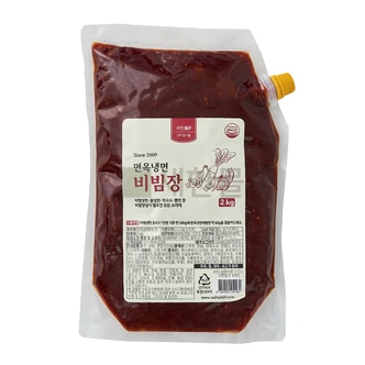 새한BiF [무료배송]면옥냉면비빔장 2kg