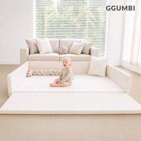 클린 범퍼침대 월드스타 크림화이트 신생아 아기 유아 침대