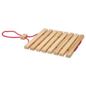 이케아 HALVNABB 할브네브 길이조절 냄비받침 16-32x20cm 냄비받침대 냄비패드 냄비매트