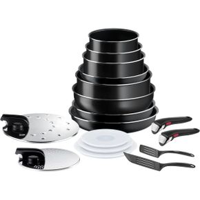 독일 테팔 냄비 Tefal Ingenio Easy On 17-Piece Cookware Set Non-Stick Coating Start Indicat