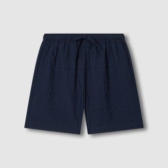 JAJU 여 소프트 시어서커 4부 파자마 팬츠 J206202068056