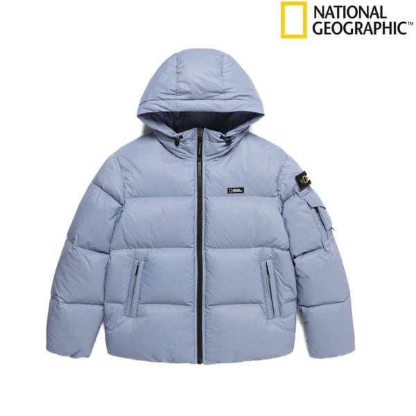 [시흥점] N244UDW120 남여 공용 골든몰 숏기장 구스 후디 다운 점퍼