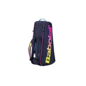 [해외] 테니스 가방 백팩 바볼랏 Babolat 2024 Junior Racquet Tennis Bag - Black/Yellow/Pink