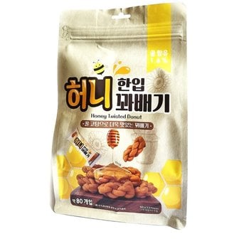  허니 한입 꽈배기(80개입) 520g 5개