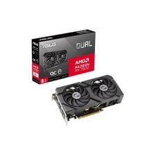  ASUS DUAL 라데온 RX 7600 O8G EVO OC D6 8GB